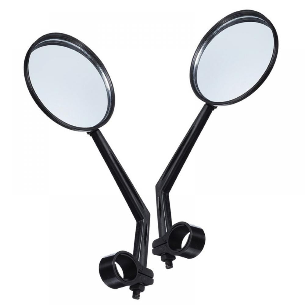 Black Bicycle Rear View Mirror HandleBar Universal Scooters Electric Cycling