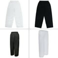 thumbnail image 6 of TOPTIE Adult Kids Karate Pants Martial Arts Pants Student Karate Gi Pants-White-Size 3, 6 of 8