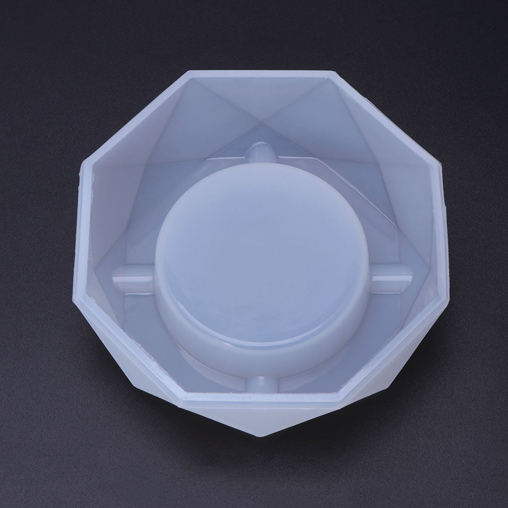 Silicone Ashtray Epoxy Mold Resin Crystal Cement DIY Jewelry Making Mould Craft
