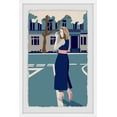 thumbnail image 2 of Crossing in Blue Framed Painting Print, 2 of 6