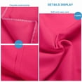 thumbnail image 3 of HAHDAXIA 1 Pack Microfiber Body Pillow Case, 1800 Super Soft Pillowcases with Envelope Closure, Wrinkle, Fade and Stain Resistant Pillow Cover, 20" x 54", Magenta, 3 of 7