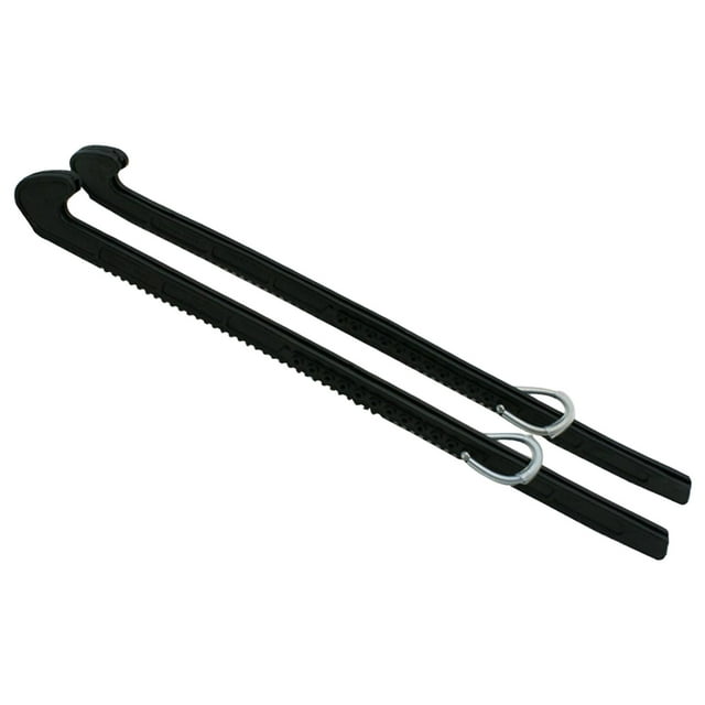 2 protectores para patines de hielo, accesorios, fundas portátiles ajustables de alto rendimiento, color negro, para entrenamiento de patines de hielo