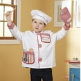 thumbnail image 3 of Melissa & Doug Chef Role-Play Costume Set (Pretend Play, Materials, Machine-Washable, 17.5 H x 24 W x 0.75 L), 3 of 5