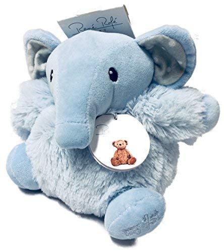 blue elephant baby toy