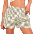 thumbnail image 1 of Shorts PRETTYGARDEN 2025 Verano Pijama Cuadros XL, 1 of 9