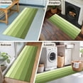thumbnail image 5 of Runner Rug 2 x 6 Ft, Green Wood Grain Washable Non-Slip Floor Mat for Kitchen Hallway/Entryway, Ombre Rustic Retro Wooden Plank Long Kitchen Runner Area Rugs for Living Room, Low-Profile, 5 of 7