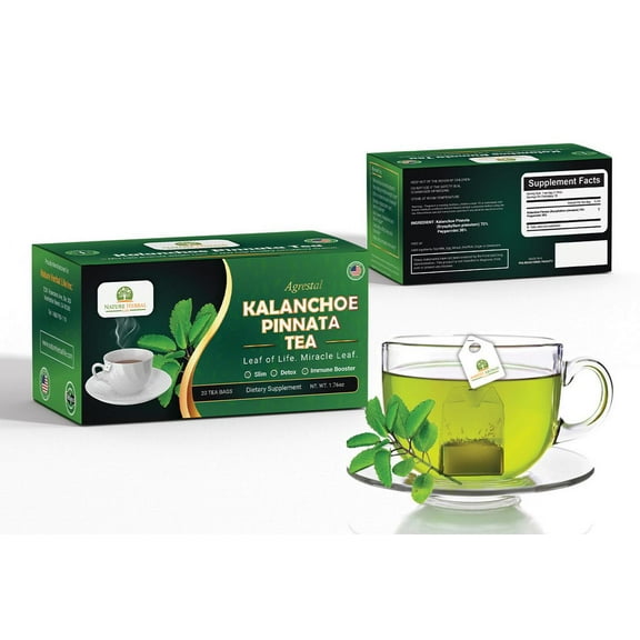 Kalanchoe Pinnata-Leaf of Life (Bryophyllum Pinnatum) Tea- Antioxidantes (20 Tea Bags)