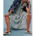 thumbnail image 4 of Brewee Robe Bohème à Imprimé Floral Été 2024 pour Femmes Bretelles Spaghetti Volants Robe Longue Maxi de Plage, 4 of 6