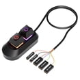 thumbnail image 4 of Interruptor de Reinicio de placa base de PC, Cable de extensión de alimentación de arranque externo para accesorios de carcasa de PC de oficina en cas B, 4 of 8