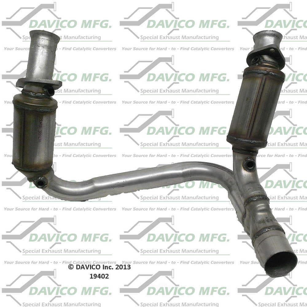 Davico Mfg Catalytic Converter P/N:19402 Fits select: 2008 DODGE DURANGO, 2008 CHRYSLER ASPEN
