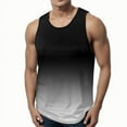 thumbnail image 3 of NIEWTR Men's Running Tank Top - Athletic Workout Fitness Sleeveless Shirts(Black,3XL), 3 of 4