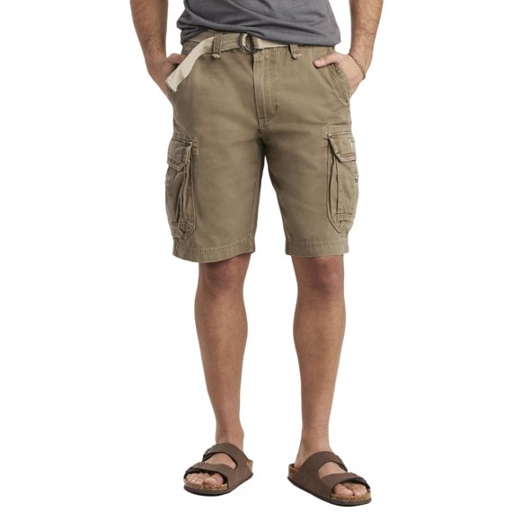 Shorts UNIONBAY Survivor 28 cm con Cinturón Dugout 34 US