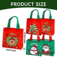 thumbnail image 3 of Décorations de Noël Sacs de Rangement Textile pour la Maison Sacs de Noël avec Poignées pour les Fêtes Sacs de Noël Réutilisables pour Emballage et Décoration de Fête Étui de Rangement, 3 of 8