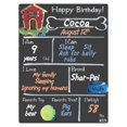 thumbnail image 4 of Cohas Basic Theme Dog Milestone Chalkboard, 15 by 20 inches, No Marker, 4 of 8