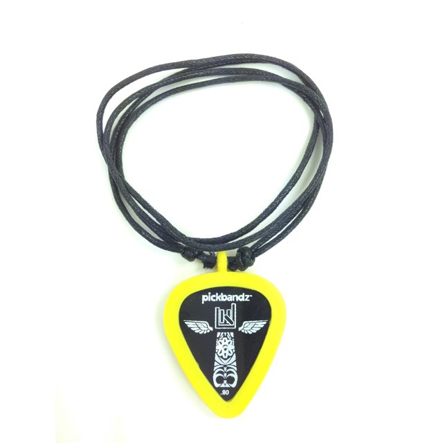 Pickbandz! Pickbandz Support de Collier en Jaune Doux 100 % Silicone - s'Adapte à Tout Ce Que Vous Aimons