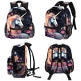 thumbnail image 4 of Unicorn Cute Adjustable Shoulder Strap Backpack with Large Capacity, Printed Design, Lightweight, 4 of 6
