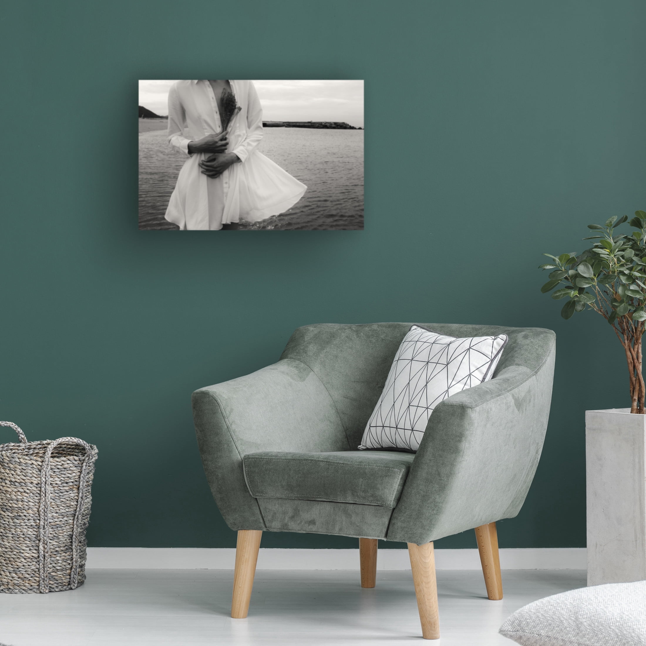 Trademark Fine Art Takaaki Ishikura Ebb Tide Canvas Wall Art
