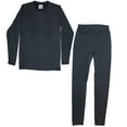 thumbnail image 6 of Ventana Men’s Fleece Thermal Underwear Set Ultra Soft Long Johns Base Layer 2pc Top Pants, 6 of 7