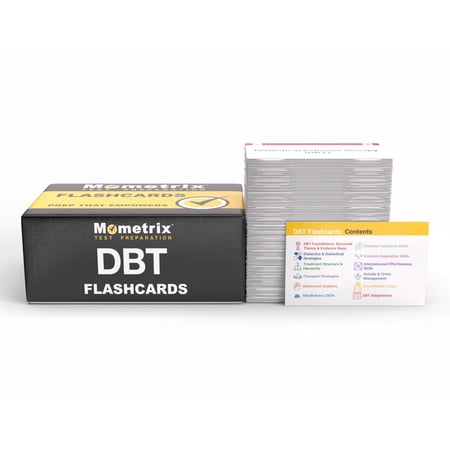 DBT Study Cards: Training and Practice for Dialectical Behavior Therapy Skills [Full Color Cards]