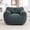 Light Green + Teddy + Foam, variant on Bean Bag Chair, Bean Bag Sofa Chair with Armrests Stuffed High-Density Foam, Lazy Sofa Comfy Chairs BeanBag Chair for Adults in Living Room,Bedroom Reading