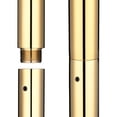 thumbnail image 4 of Yescom 262 mm Chrome Dancing Pole Extension for 45 mm Spinning Pole Steel Gold, 4 of 6