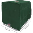 thumbnail image 3 of Cubierta del tanque Ibc - Para tanque de agua de 1000 L - Para tanque Ibc - Verde, 120×100×116, (Tank Abdeckung), 3 of 5