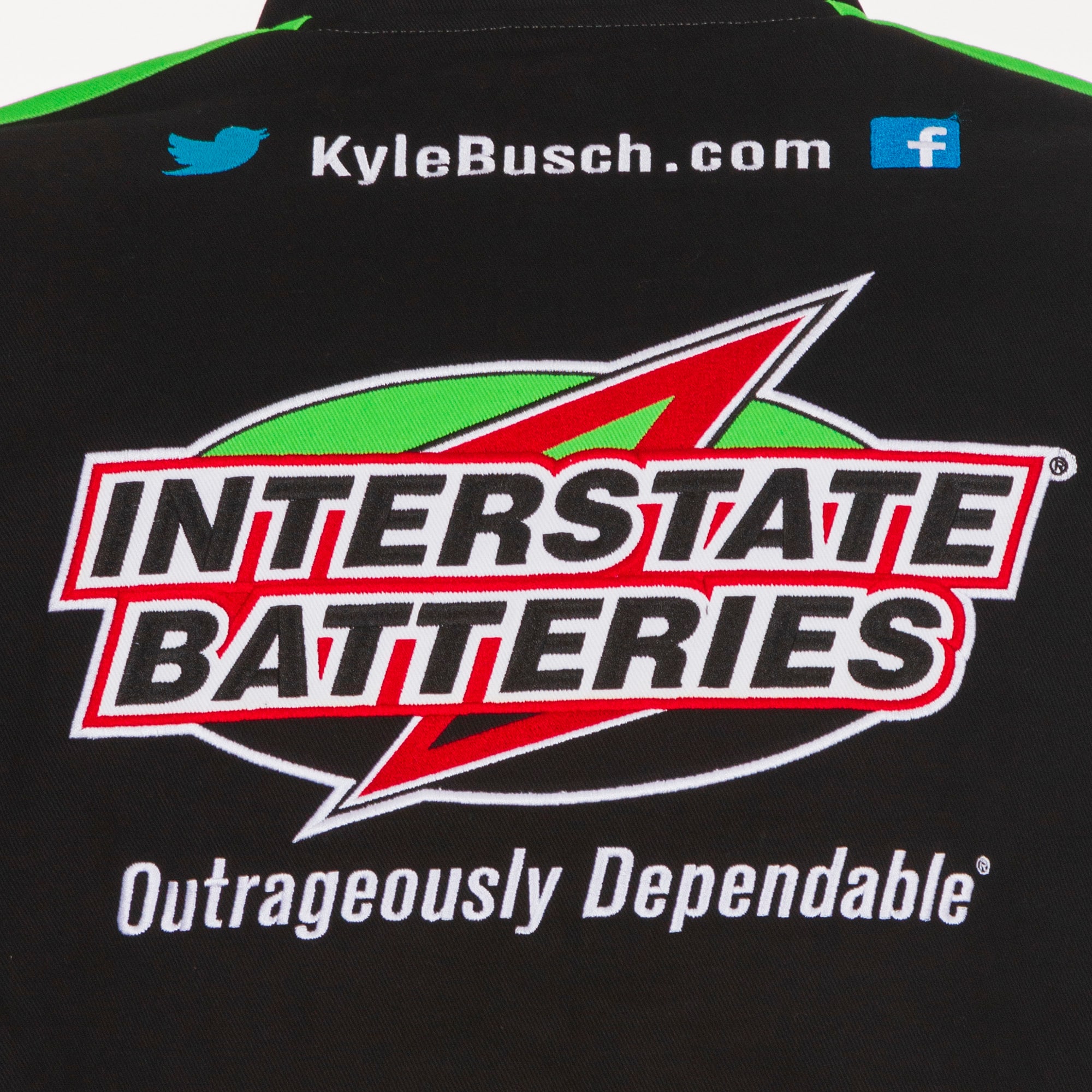Men's JH Design Black Kyle Busch 