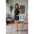 thumbnail image 4 of NAYTOAO Women's Ruffle Cap Sleeve Lace Swiss Dot Romper with Pockets, Back Zipper, Casual Summer Jumpsuit for Women, 4 of 7