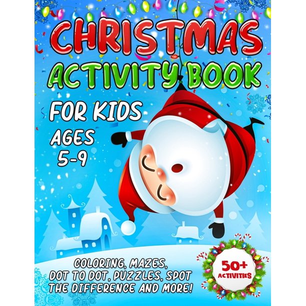 Christmas Activity Book (Paperback) - Walmart.com