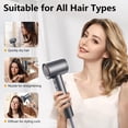 thumbnail image 7 of Fast Drying Ionic Hair Dryer with RGB Color-Changing Light Ring, Lightweight Brushless Motor Blow Dryer with Diffuser and Concentrator Attachments for All Hair Types, 7 of 7