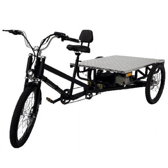 Electric Flatbed Cargo Trike | Electric Flatbed Trike For Industrial Efficiency