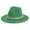 Green, variant on Womens Mens Western Cowboy Hat Rhinestone Gemstone Heart Flat Brim Party Hat Dance Accessory Country Concert Rodeo Dress Up