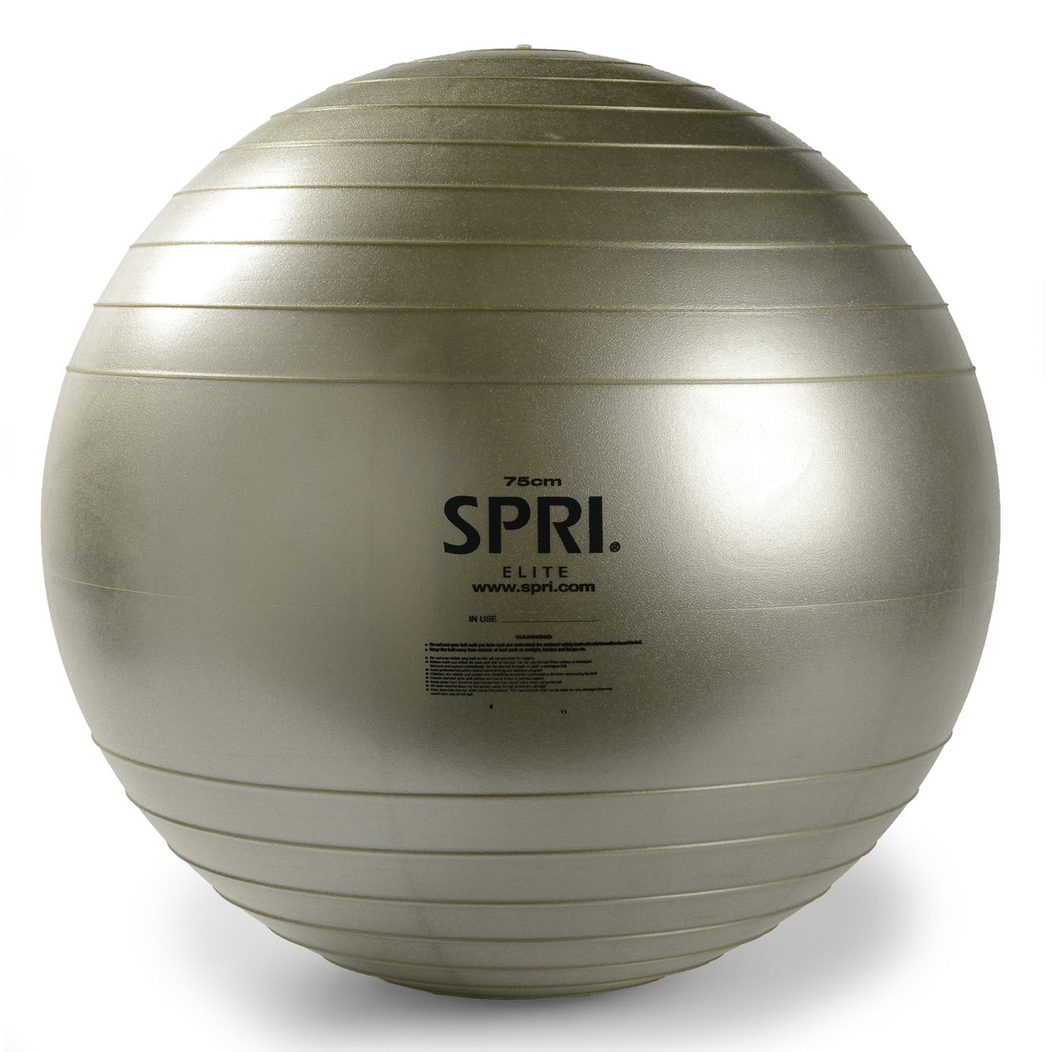 SPRI Elite Xercise Balance Balls Silver 75cm SXBE75S