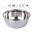 thumbnail image 2 of Basen acero inoxidable grueso, Multiusos gran recipiente, Acero inoxidable resistente, Diseño moderno, Para cocina, Comedor, Acuario, Acero inoxidable lavable, Para hogar, Oficina, Hotel, Acero, 2 of 2