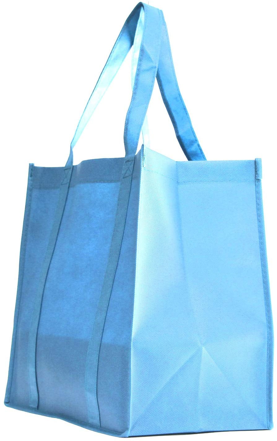 1 or 3-pack Jumbo Tote Shopping Bag Reusable Grocery Eco Storage 100% Cotton 