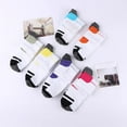 thumbnail image 3 of Ankle Compression Sock for Men and Women, Low Cut Compression Running Sport Sock with Ankle Support, 3 of 4