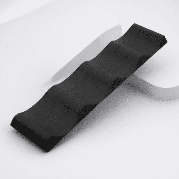 BESTYASH 1Pc Black Silicone Wine Bottle Holder Rack for Refrigerator and Table Display