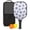 Pioneer Flower Floral-2, variant on Pickleball Paddles Set,Pioneer Flower Floral Print Pattern Fiberglass Surface Pickleball Racket Set with 2 Indoor Outdoor Pickleball Balls and Pickleball Bag,Pickle-ball Equipment