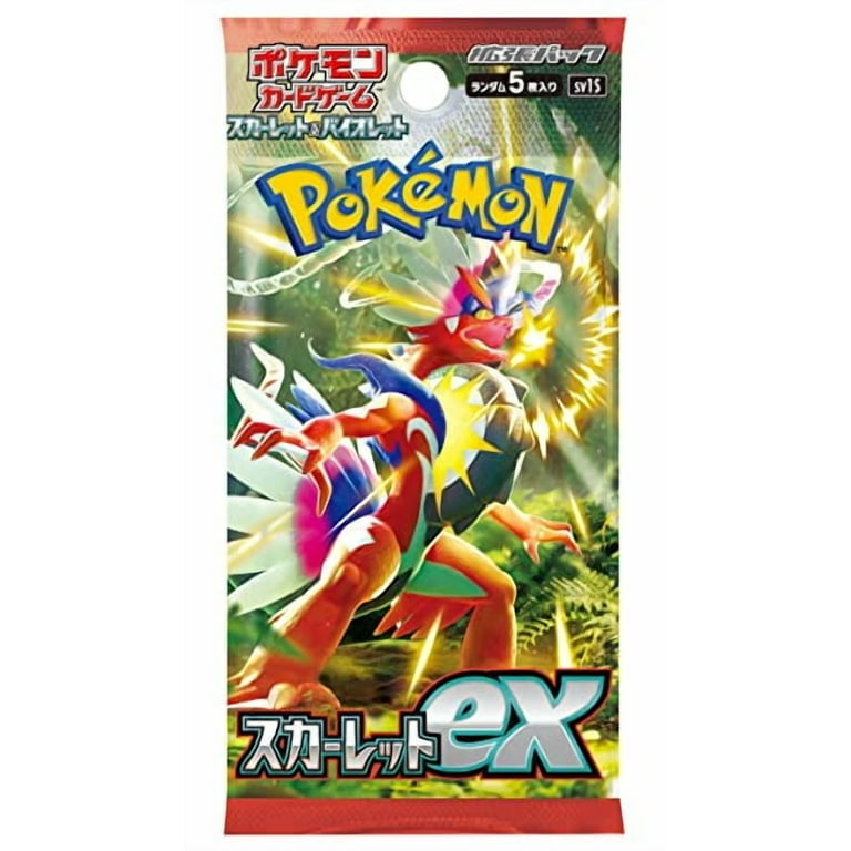 Pokemon Card Game Scarlet & Violet Expansion Booster Pack Scarlet
