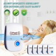 thumbnail image 5 of Ultrasonic Pest Repeller, 6 Packs Insect Repellent, Electronic Mouse Repellent, Plug in Mosquito Repellent Indoors, Pest Control Insect Against Mosqui, 5 of 5