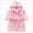 A18-Pink, variant on Gibobby Boys Girls Coral Fleece Bathrobe,Soft Plush Hooded Robe with Adjustable Belt,Cartoon Print,for Toddlers 18 Month -14 Years,Warm Loungewear Shower Robe Kids Pajamas,Pink,Size 11-12T