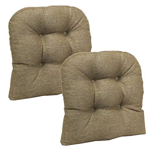 Klear Vu Omega Universal Tufted Extra, Extra Large Dining Chair Seat Cushions