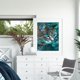 thumbnail image 5 of Kit de pintura al óleo de gato azul DIY por números, dibujo sobre lienzo, cuadros, decoración del hogar, 5 of 9