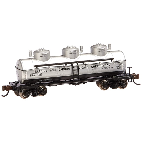 Bachmann-3-Dome Tank Carbide/Crbn - N