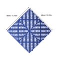 thumbnail image 2 of LEEYNEER Dalles de Plancher Emboîtables Plastique Imperméable Coussin de Piscine Bleu, 2 of 8