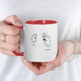 thumbnail image 3 of CafePress - Cilia Cillier Mug - 11 oz Ceramic Mug - Novelty Coffee Tea Cup, 3 of 3