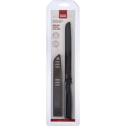 Kuhn Rikon Serrated Bread Knife with Sheath, Nonstick Bread Knife for Easy Slicing