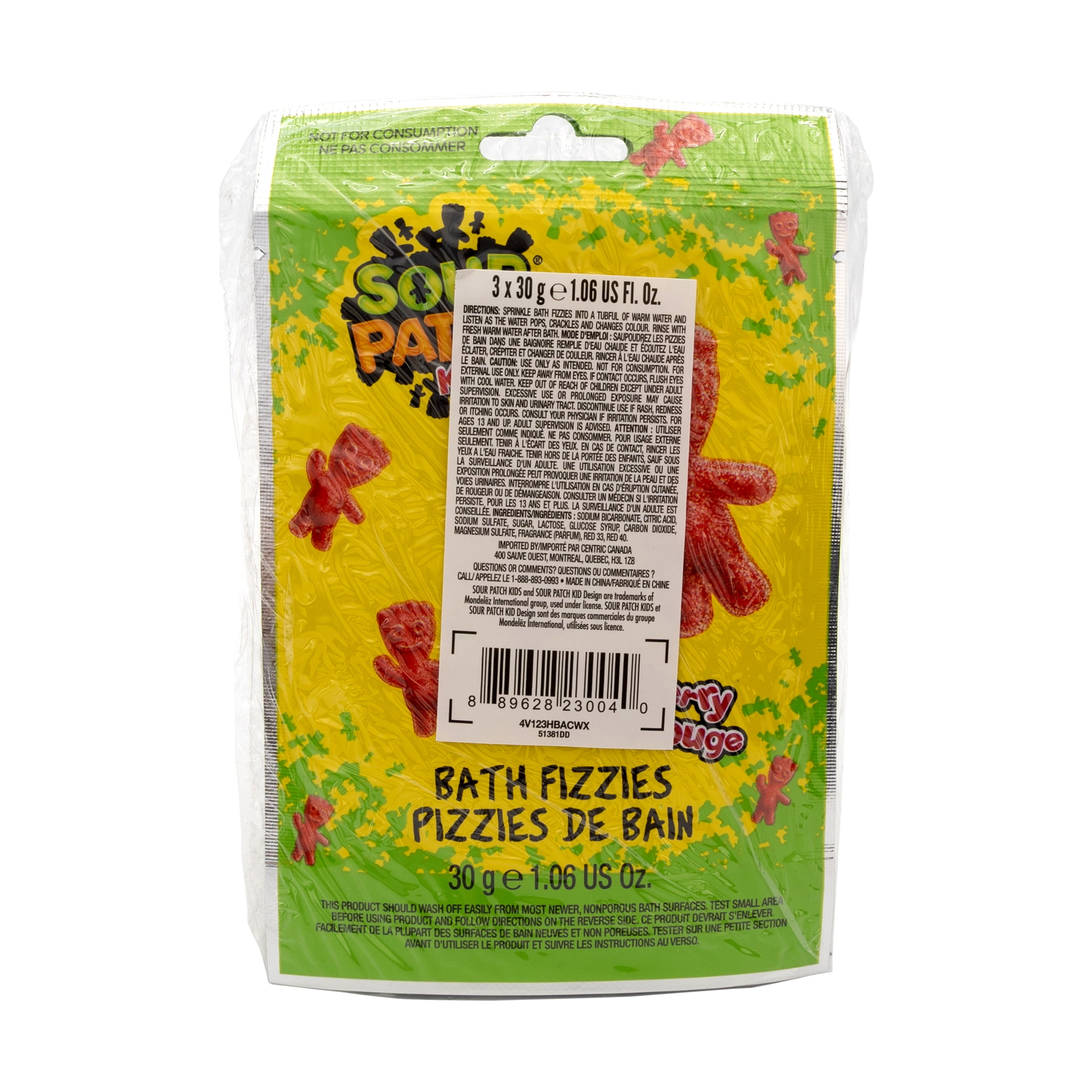 Sour Patch 3 Pack Bath Poppin Rocks, Sour Patch 3 Pack Bath Poppin Rocks
