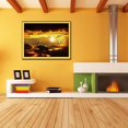 thumbnail image 2 of ZheElen Canvas Oil Paintings Drawing Arabic Calligraphy Islamic Symbol Picture Poster Sofa Background Wall Decals, 2 of 9