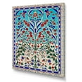 thumbnail image 2 of Designart "Moroccan Door in Blue Tiles I" Geometric Canvas Wall Art - Modern Blue Abstract Tile Entryway Wall Art, 2 of 6